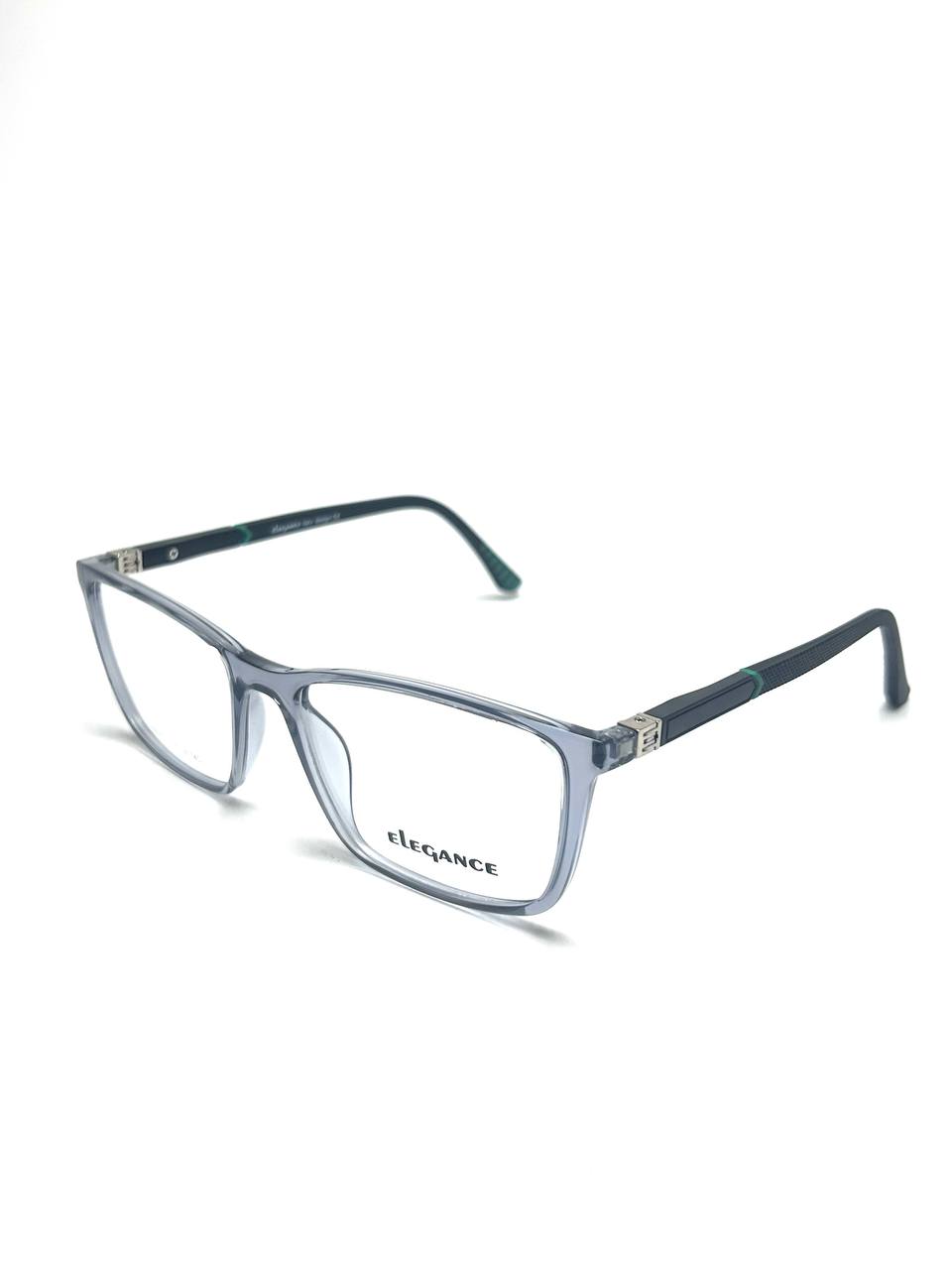 Elegance Translucent Grey Men's Eyeglasses