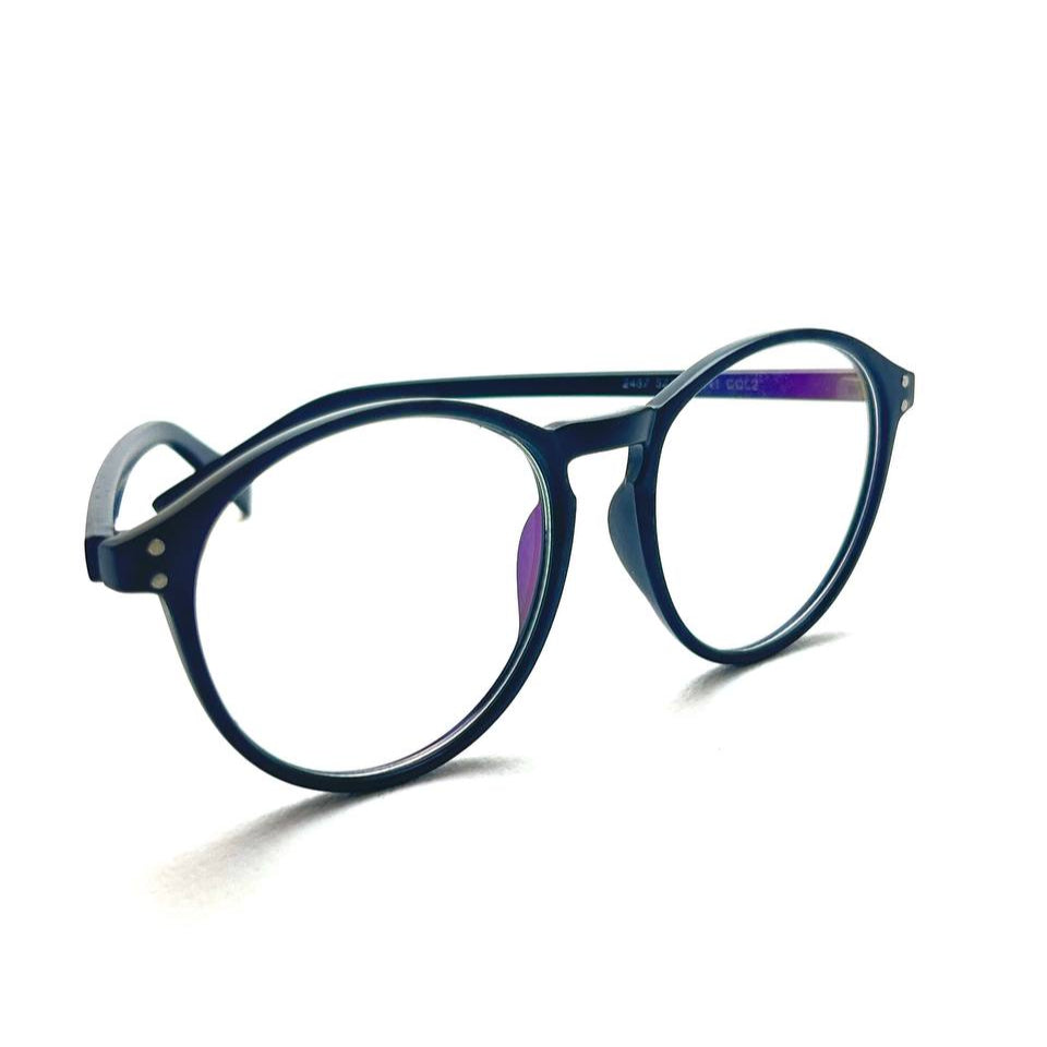 Noah Onyx Round - Unisex Eyeglasses