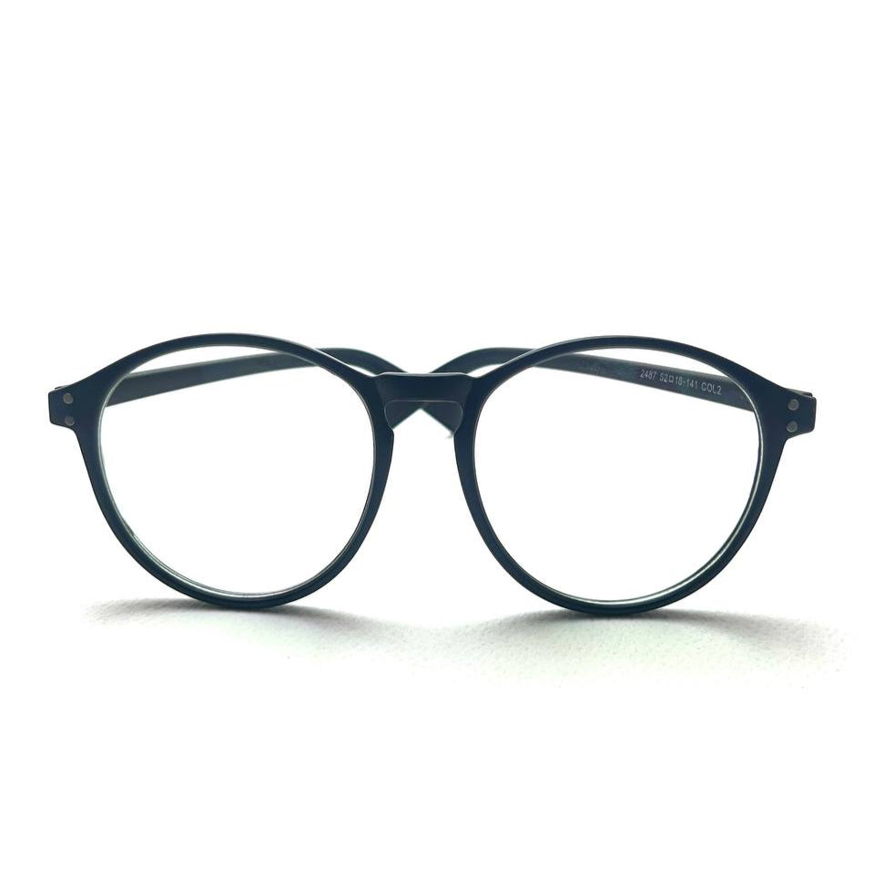 Noah Onyx Round - Unisex Eyeglasses