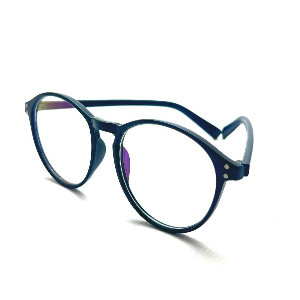 Noah Onyx Round - Unisex Eyeglasses