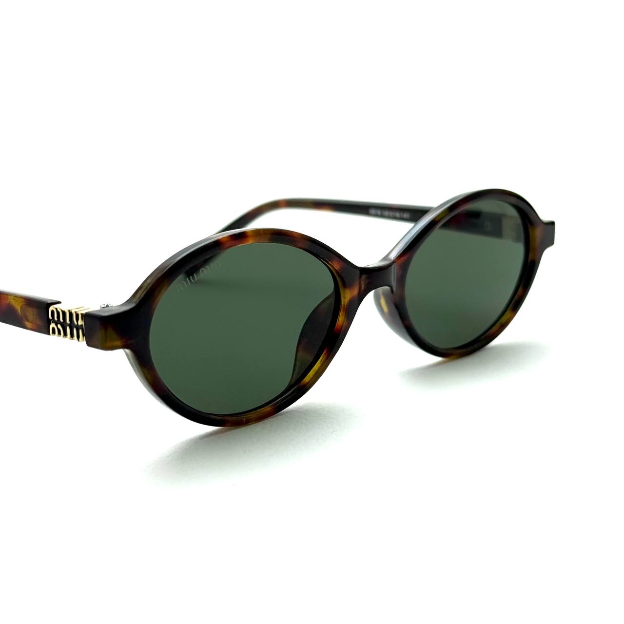 Miu Miu Regard 5519 - (Tortoise Frame / Green Lens)