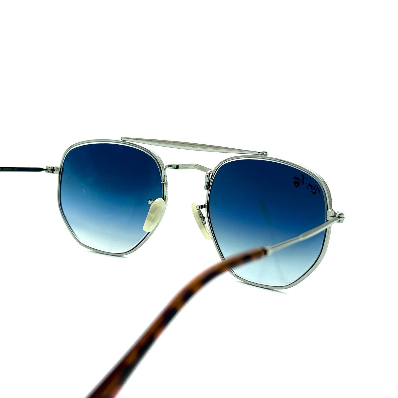 Ray-Ban RB3648 - (Silver Frame / Blue Gradient Lens)