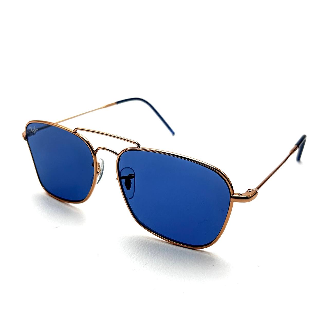 Ray-Ban CARAVAN REVERSE RB R0102S - Gold Blue
