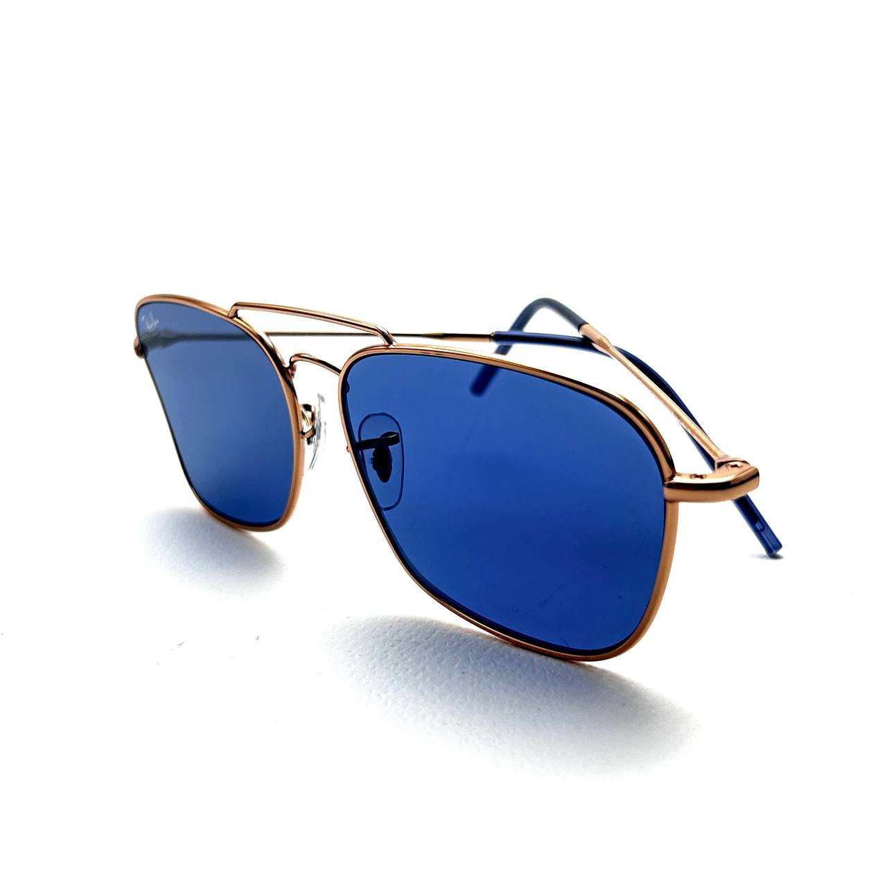 Ray-Ban CARAVAN REVERSE RB R0102S - Gold Blue