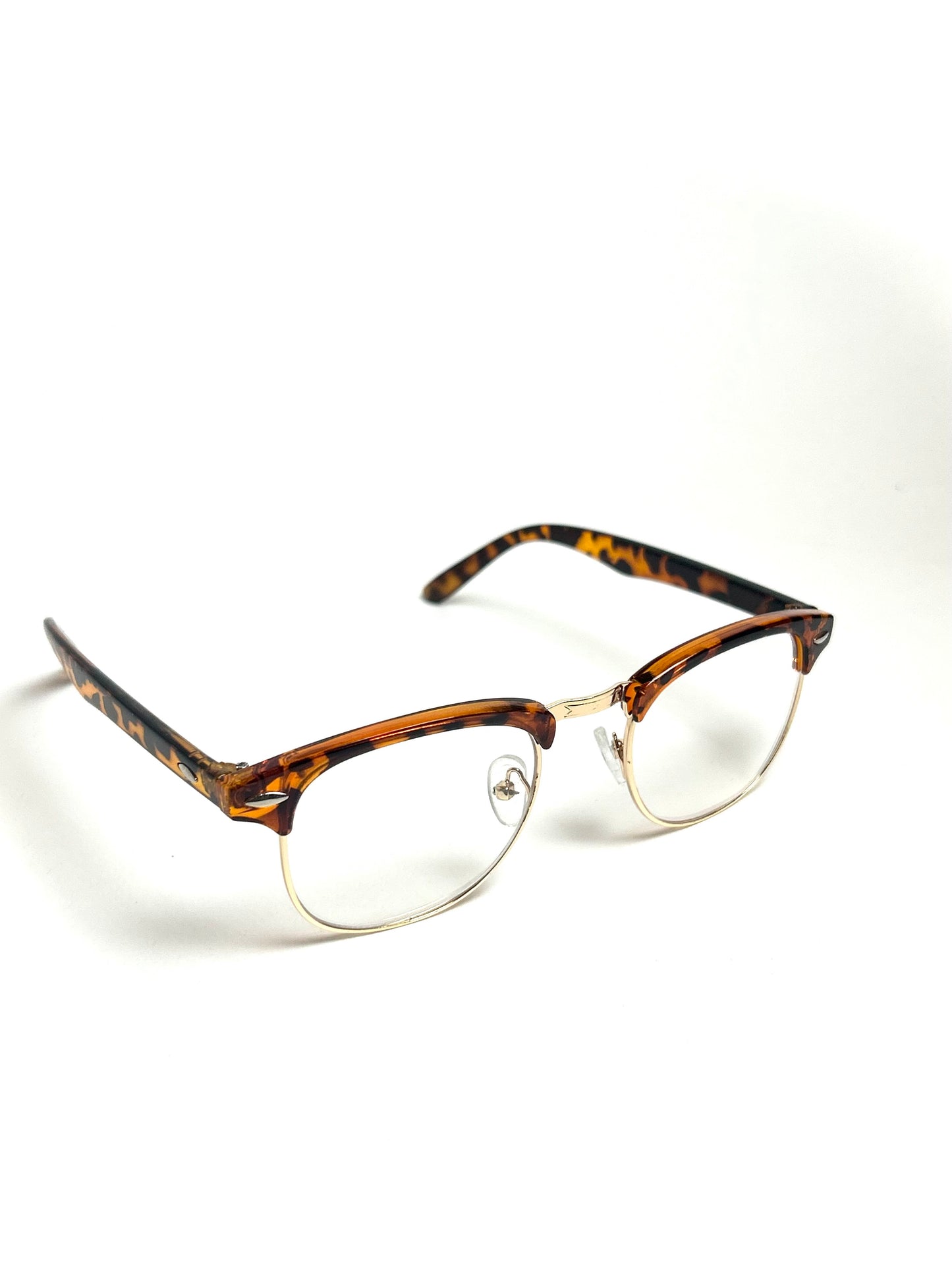 RB Clubmaster Tiger Gold