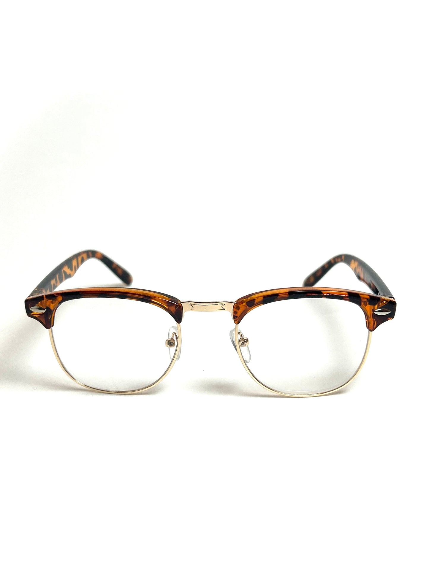 RB Clubmaster Tiger Gold
