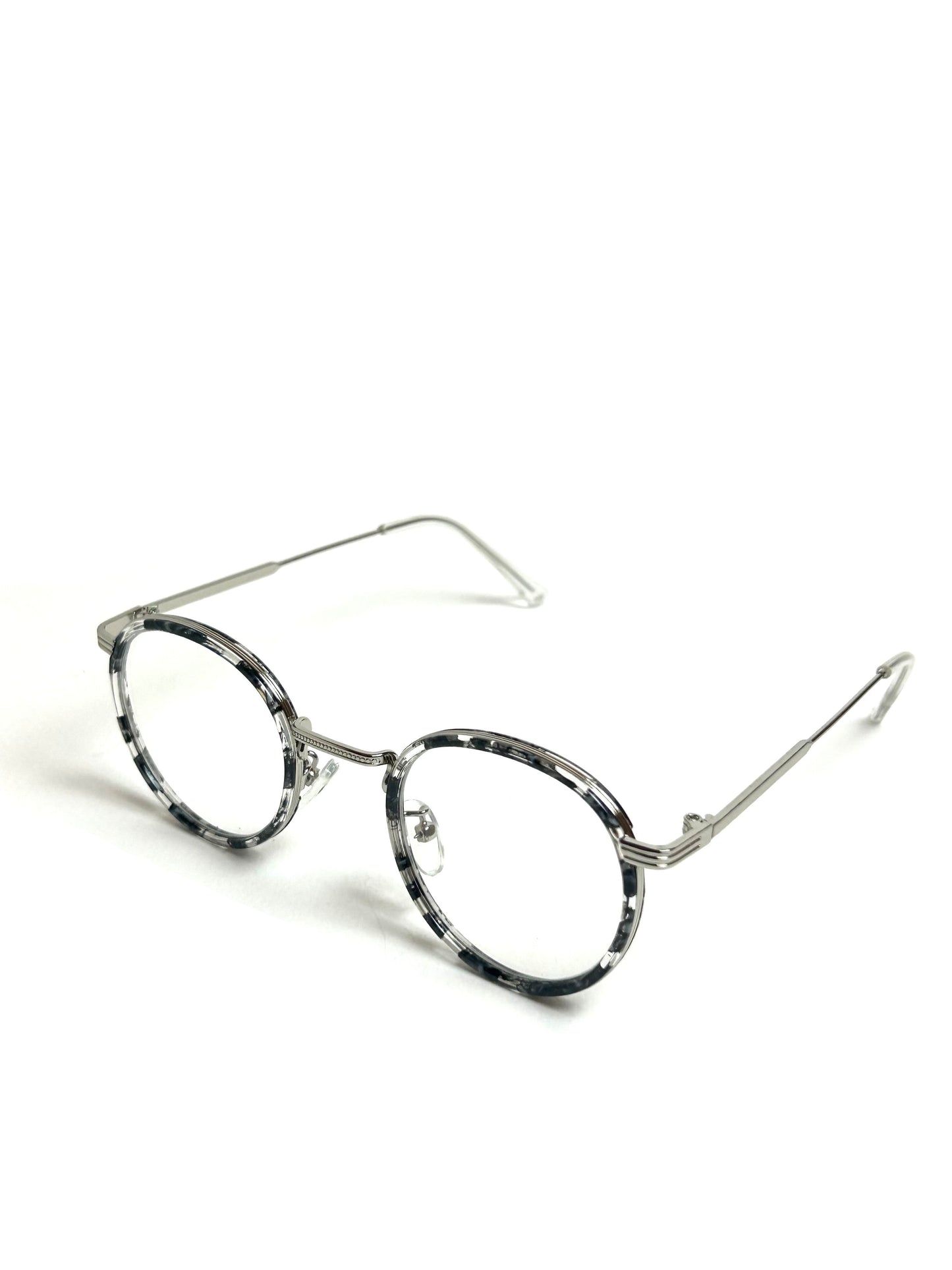 Rounded - Silver Marble