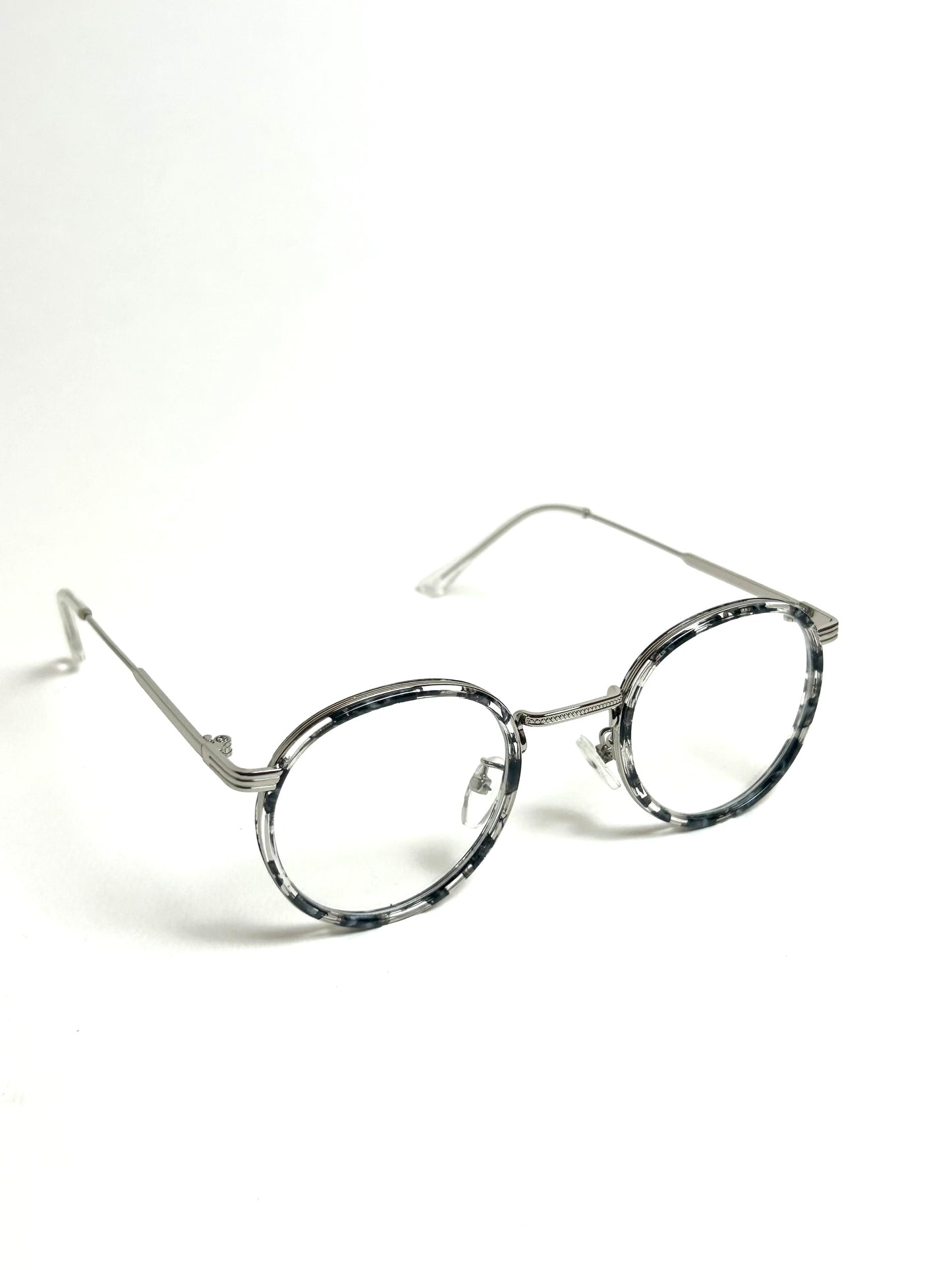 Rounded - Silver Marble