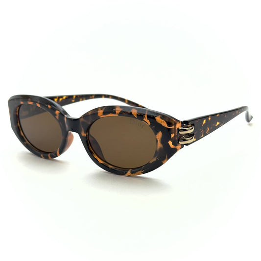 Dior Tortoise Oval - Brown Lens