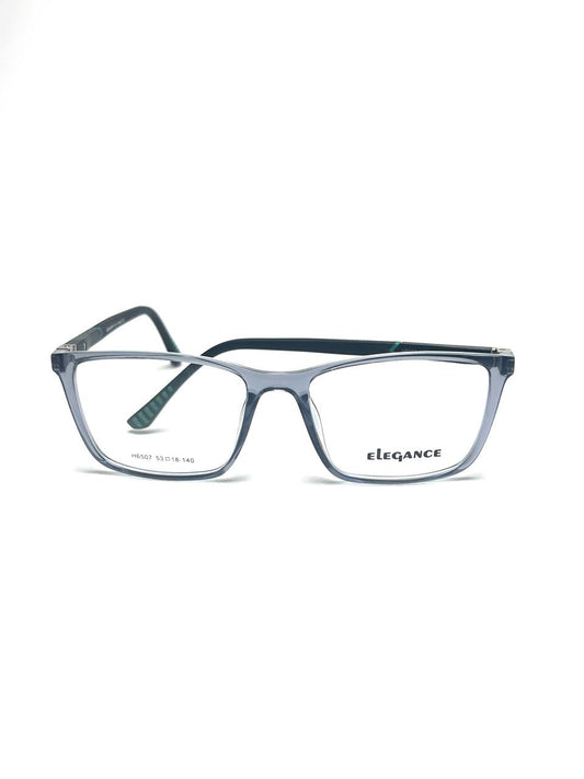 Elegance Translucent Grey Men's Eyeglasses