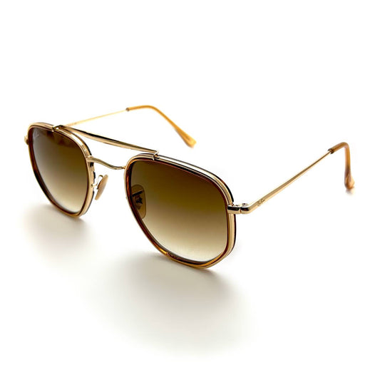Ray-Ban RB3561 The Colonel – Gold/Brown