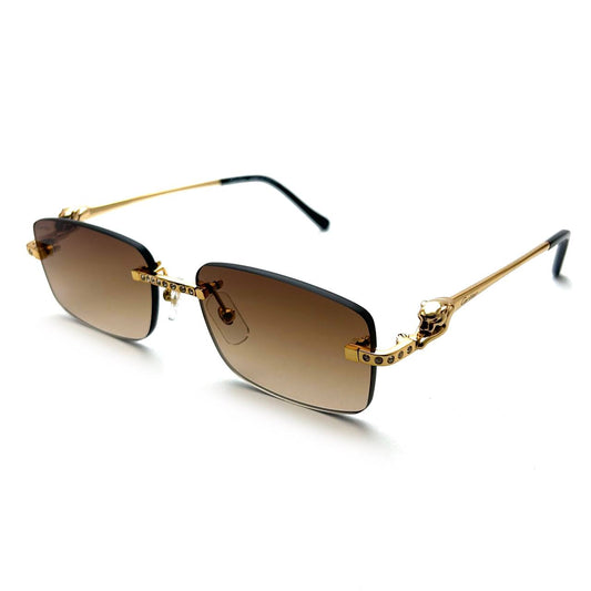 Cartier CT0046RS – Gold/Brown