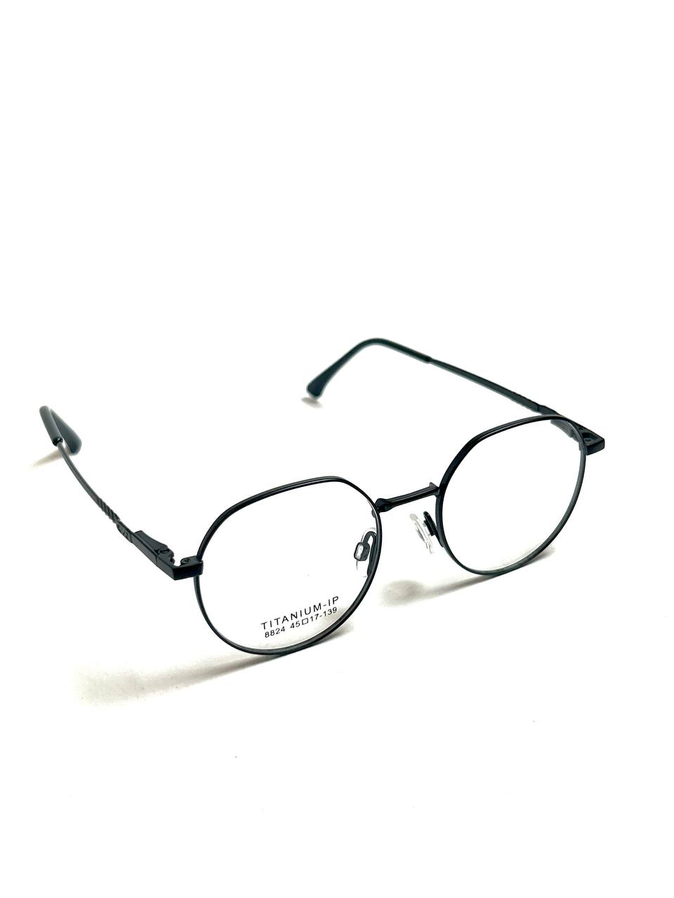 Titanium Half Rounded - Black