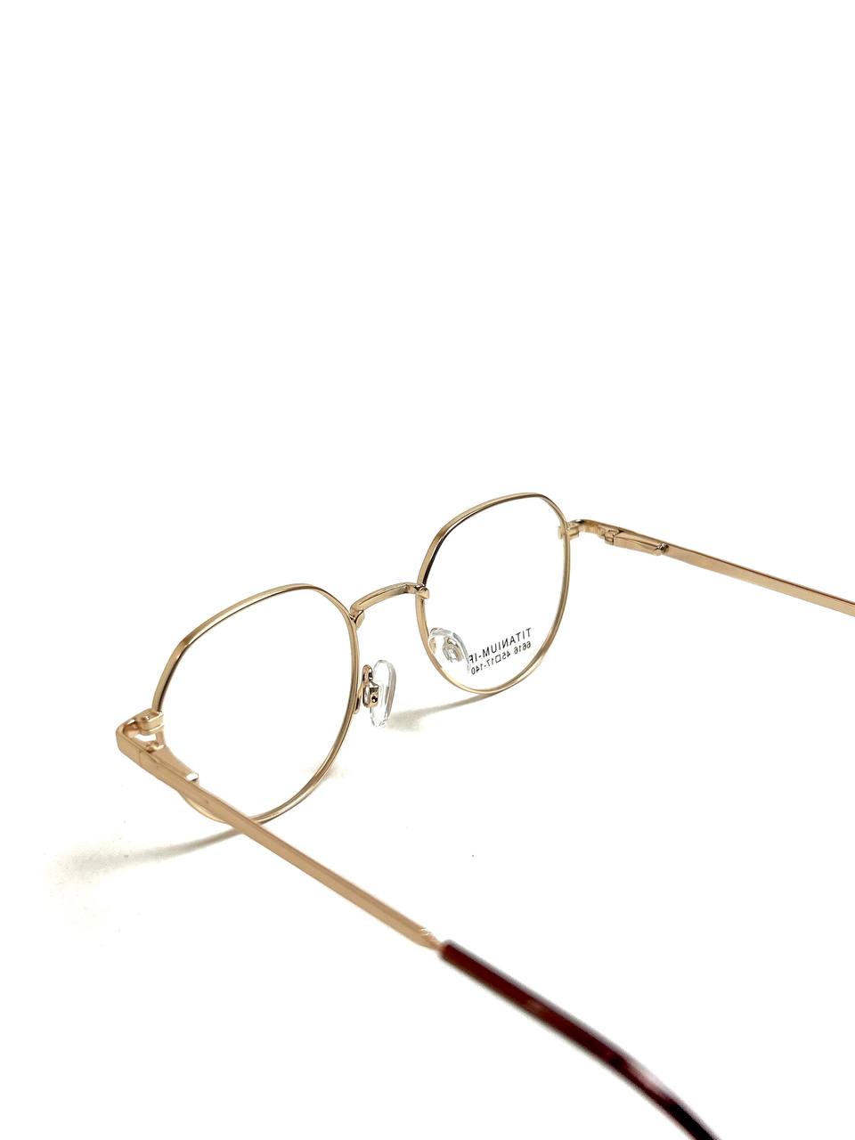 Titanium Half Rounded - Gold