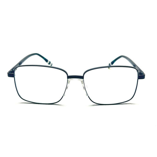 Arlo Navy Rectangle - Unisex Eyeglasses