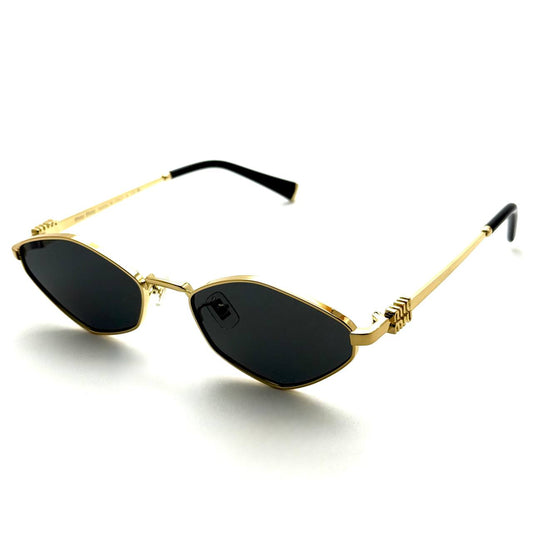 Miu Miu MU 10WS – Gold / Black Lens