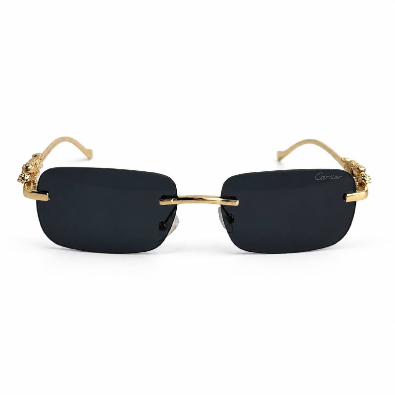 Cartier Rimless CT4316 – Gold Black