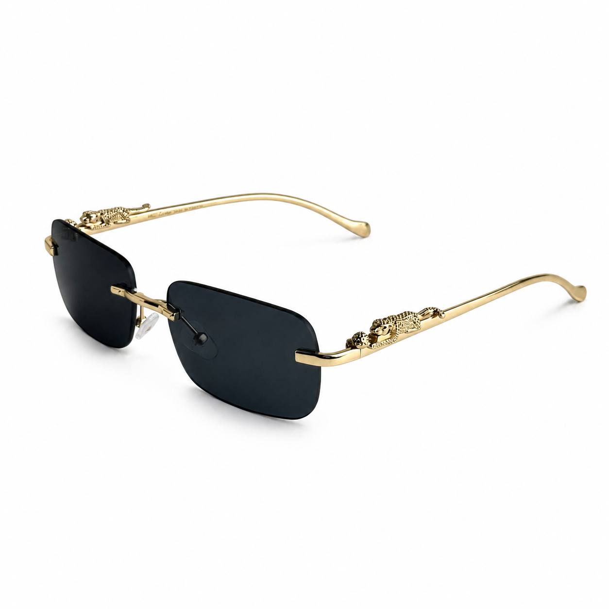Cartier Rimless CT4316 – Gold Black
