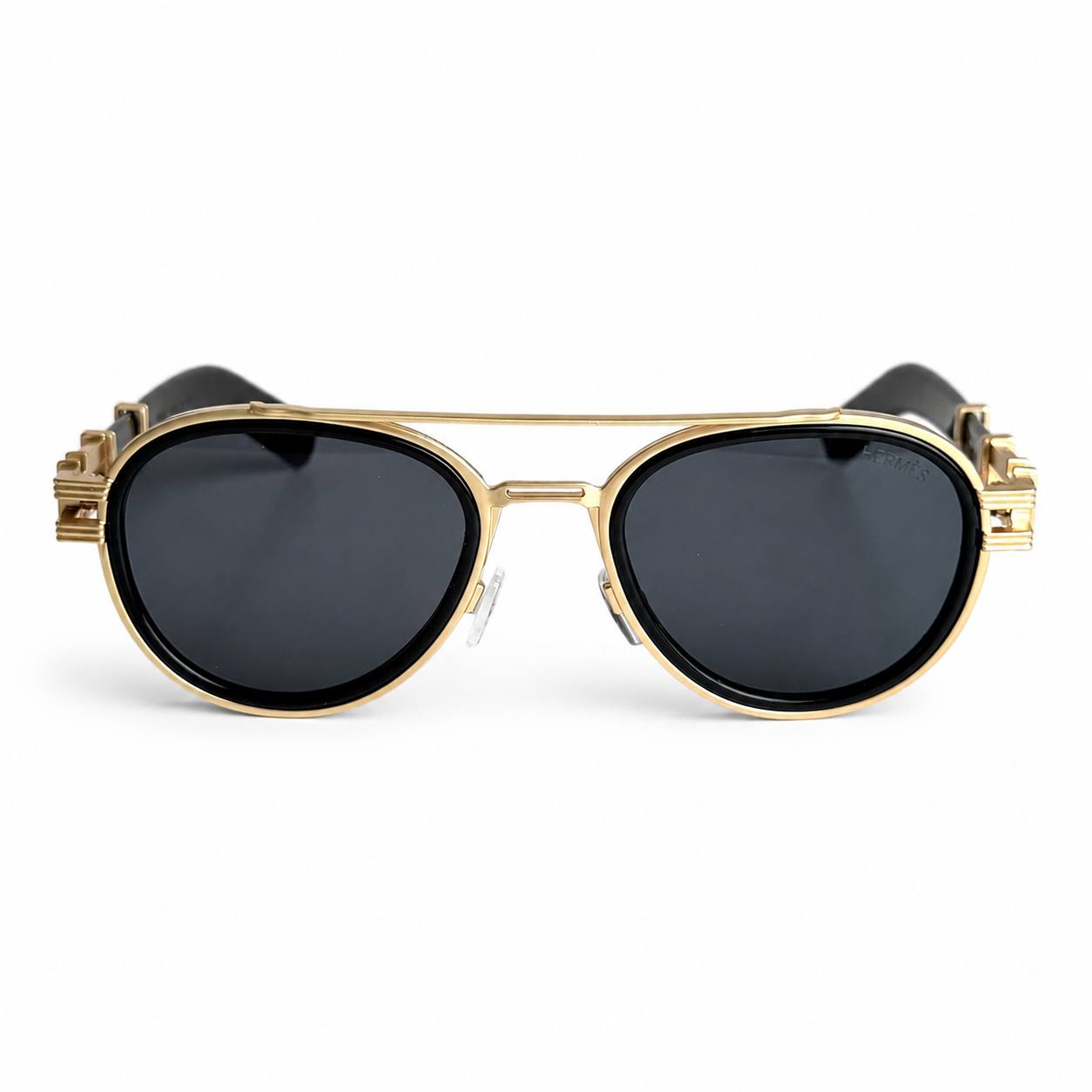 Hermès Aviator HE1274S – Gold Black