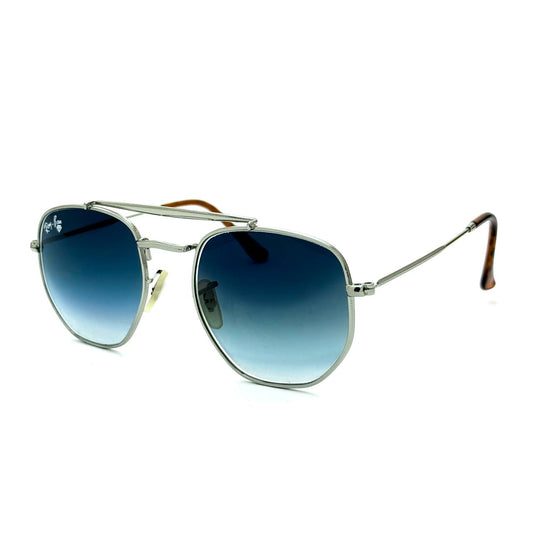 Ray-Ban RB3648 - (Silver Frame / Blue Gradient Lens)