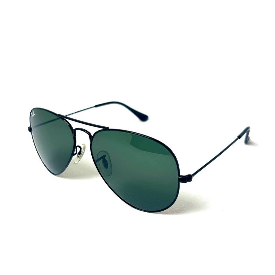 Ray-Ban Aviator RB3025 - Black green