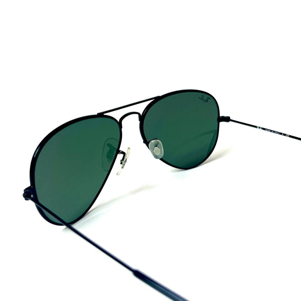 Ray-Ban Aviator RB3025 - Black green