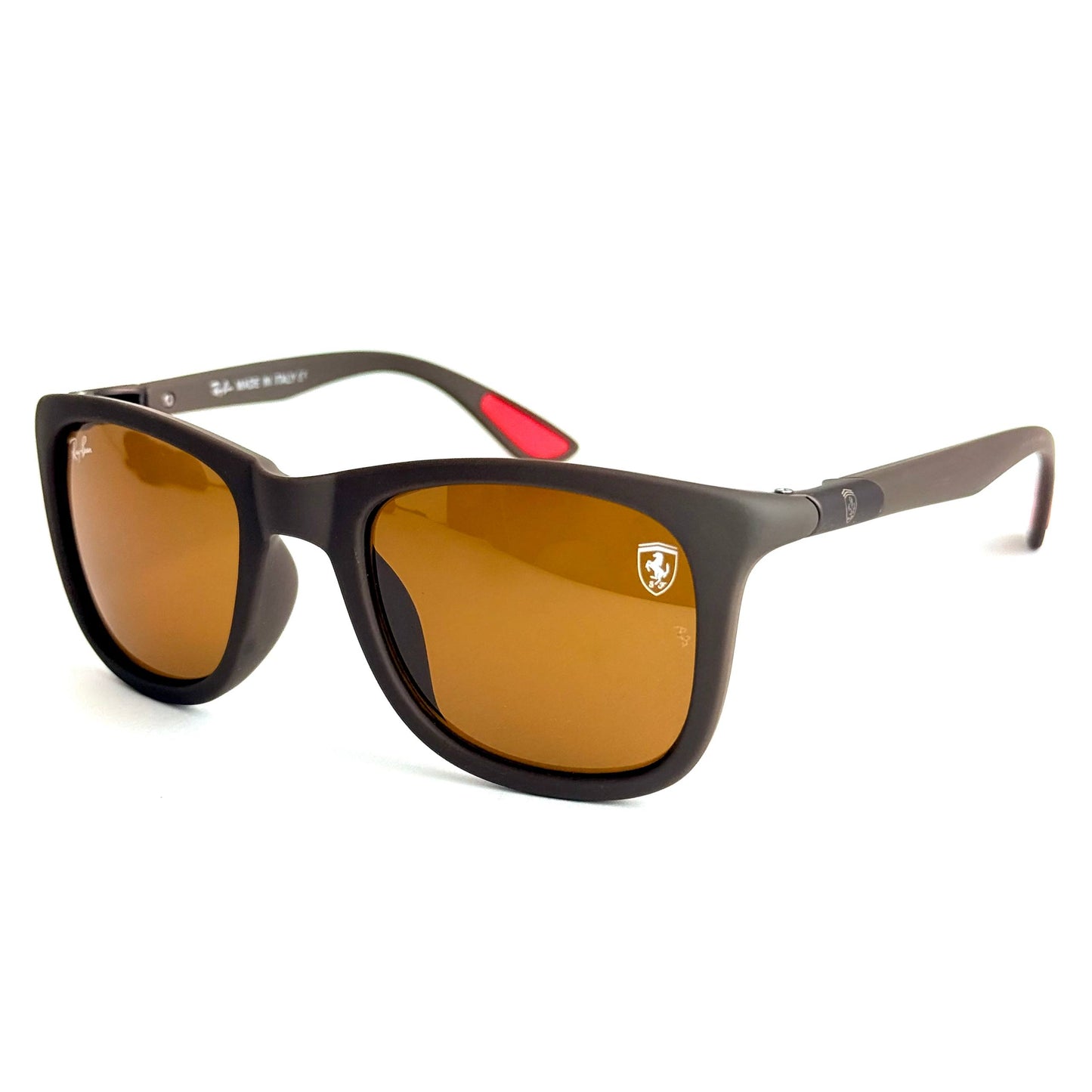 Ray-Ban Ferrari RB4184M – Matte Brown