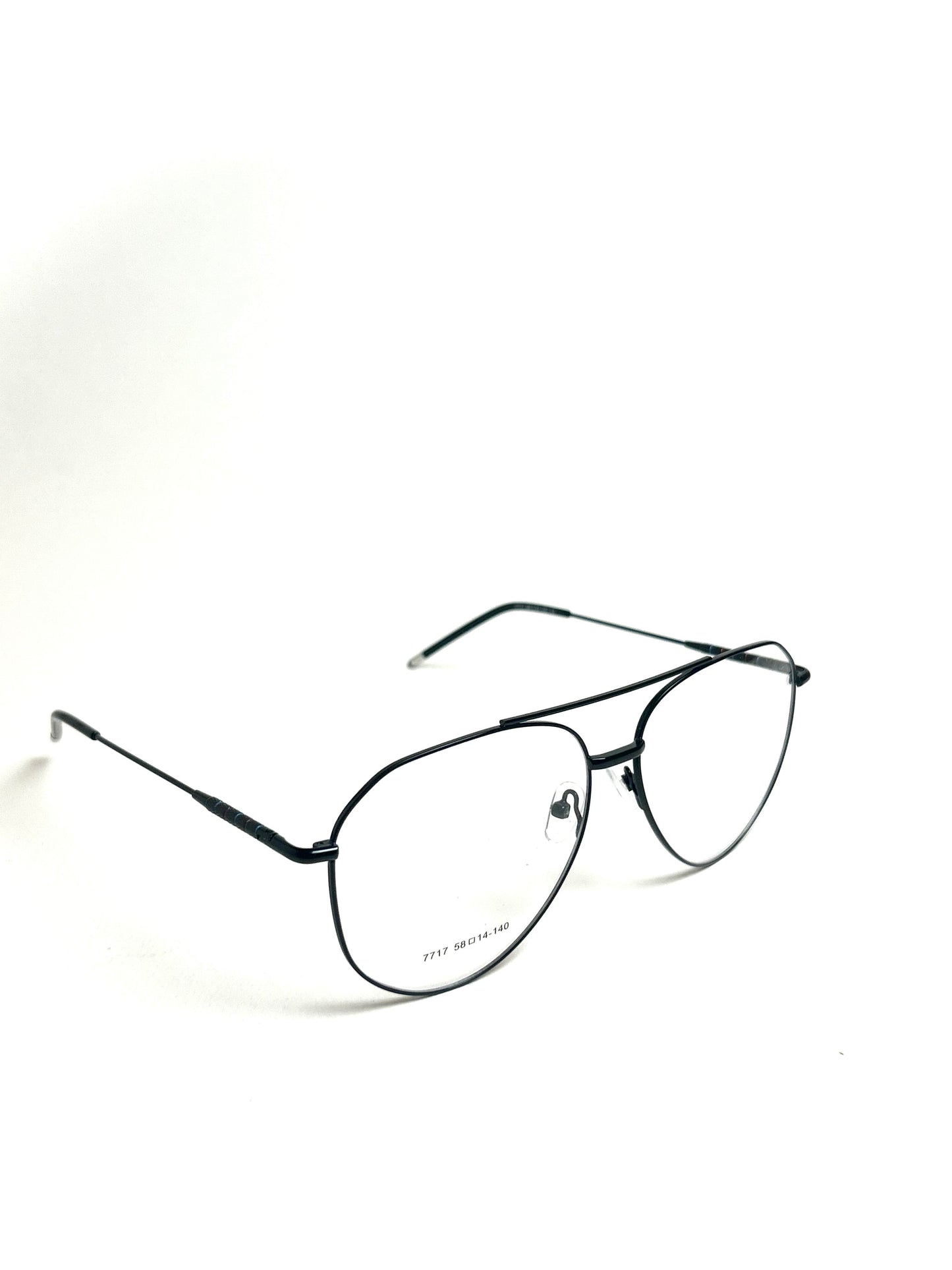 Aviator Double Bridge - Black