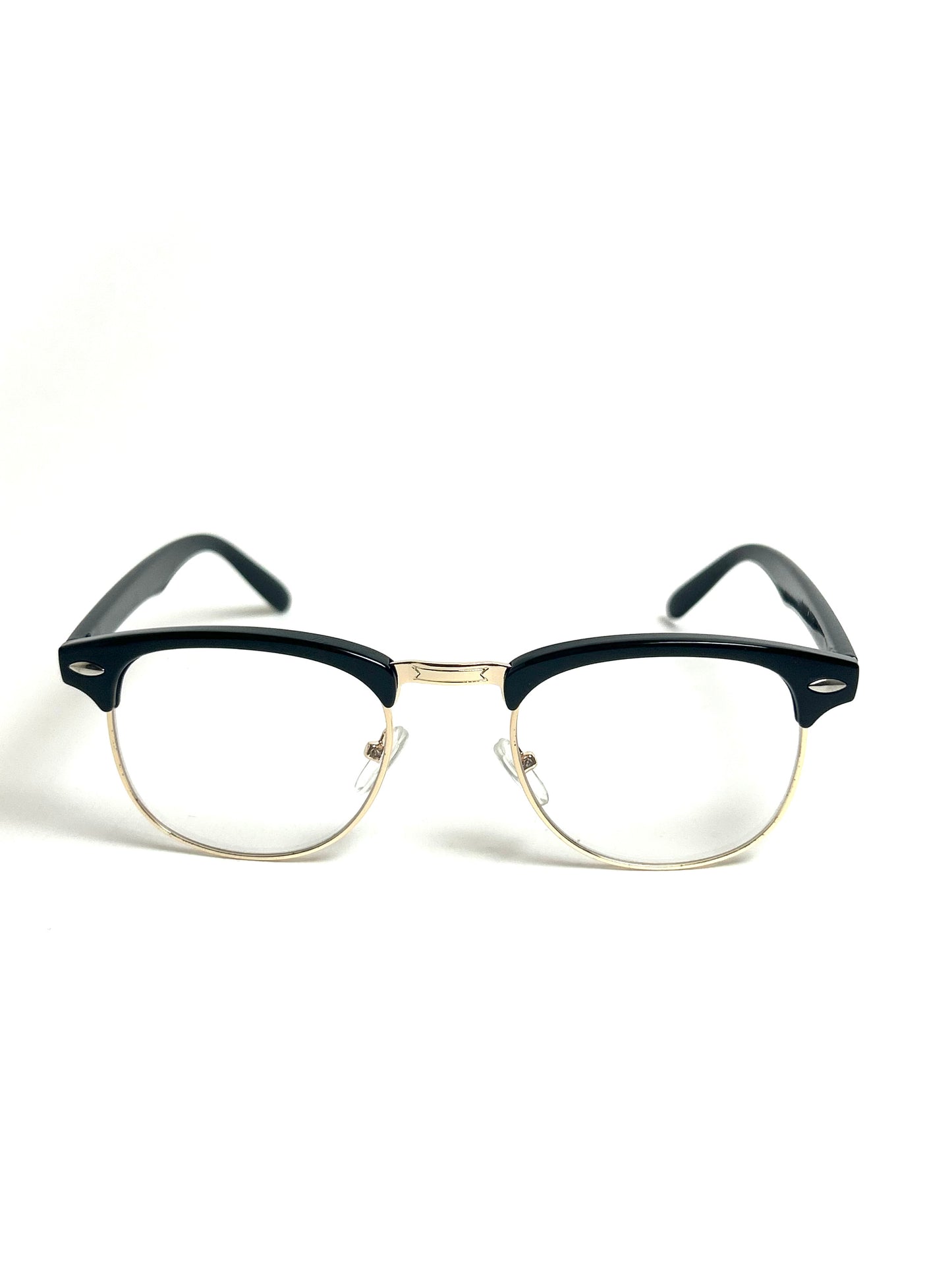 RB Clubmaster Golden Black