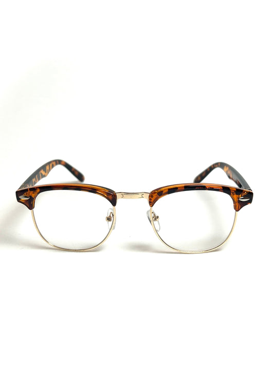 RB Clubmaster Tiger Gold