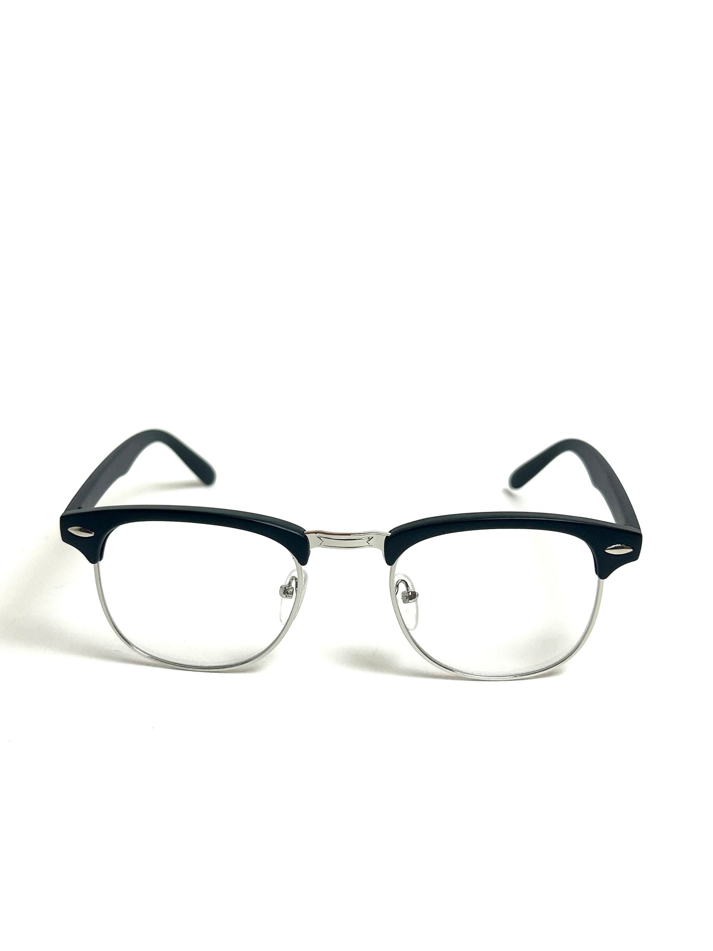 RB Clubmaster Silver Black