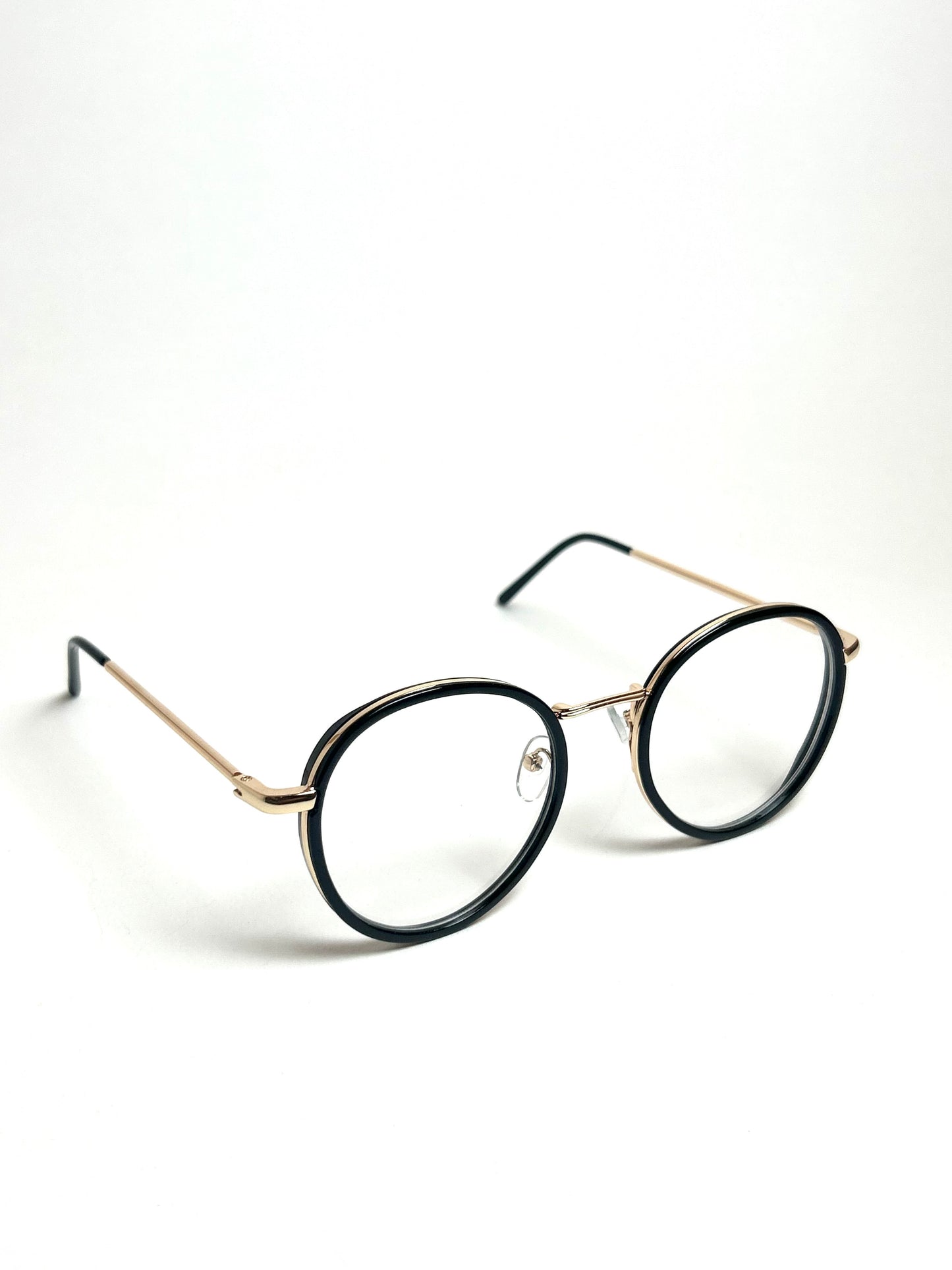 Rounded Double Edge - Black & Gold