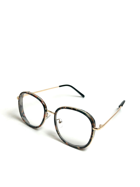Women's Urban Chic Geometric  - Black Tortoise